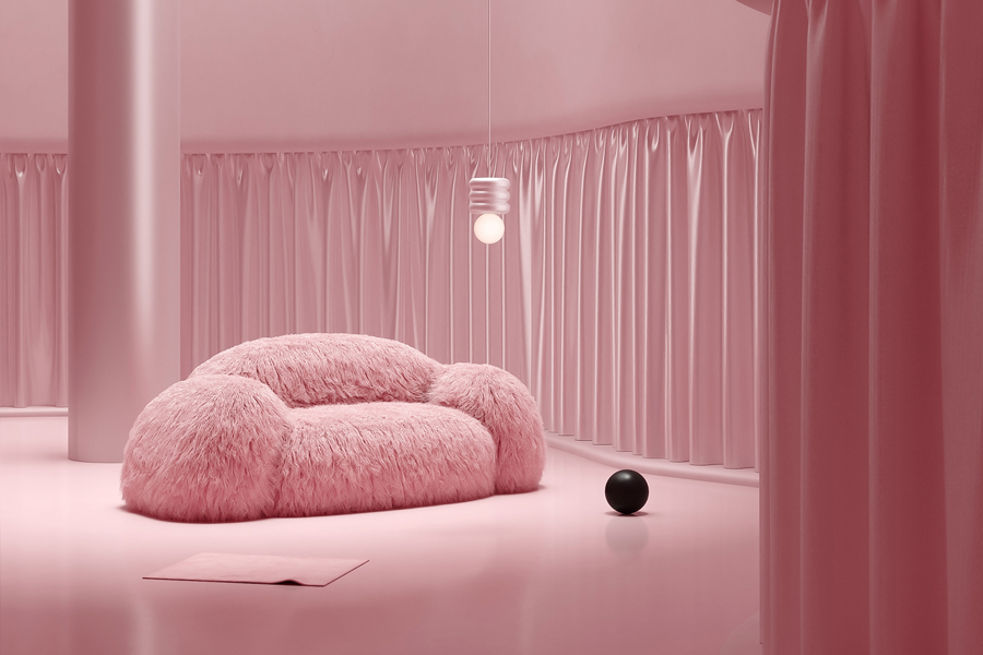 Soft Nordic Sofa Chair